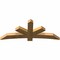 Ekena Millwork Alberta Rough Sawn Timber Gable Bracket, Western Red Cedar, 72"W x 30"H x 4"D x 6"F, 10/12 Pitch GBW072X30X0406ALB00RWR - alternate 4